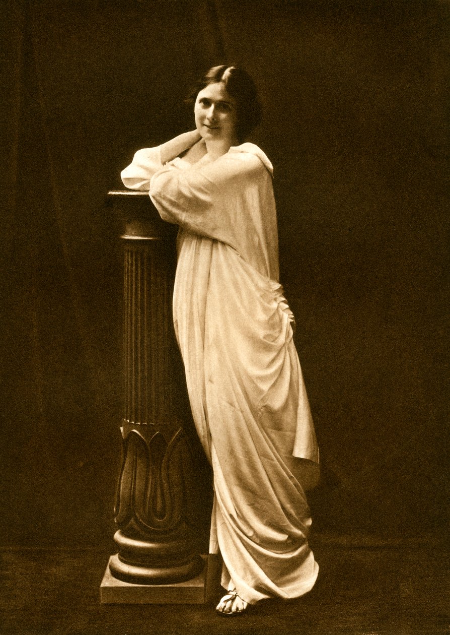 Frøken Isadora Duncan, slutningen af det 19. århundrede. af Dover Street Studios