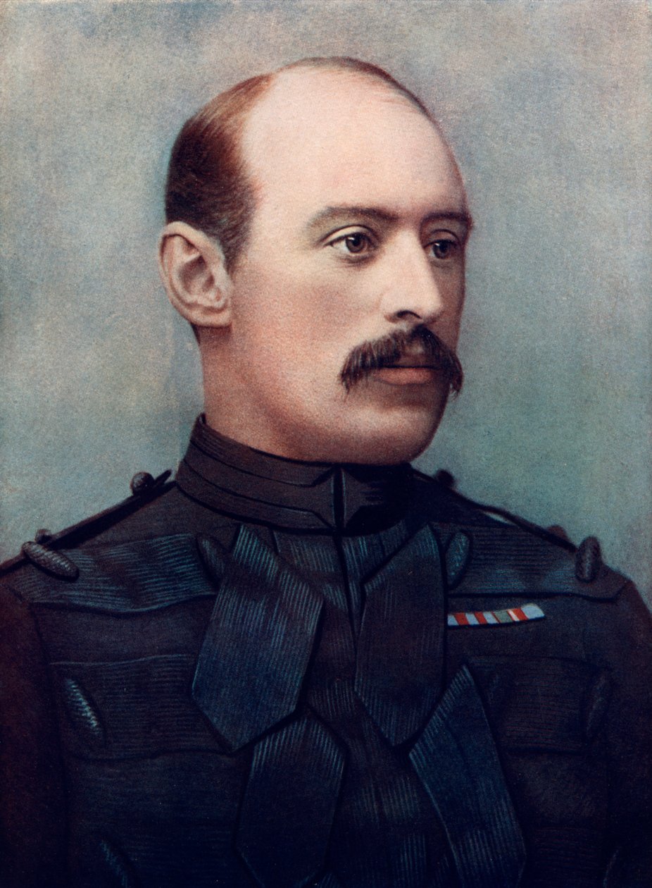 Oberst RG Kekewich, Loyal North Lancashire Regiment, 1902. af Downey