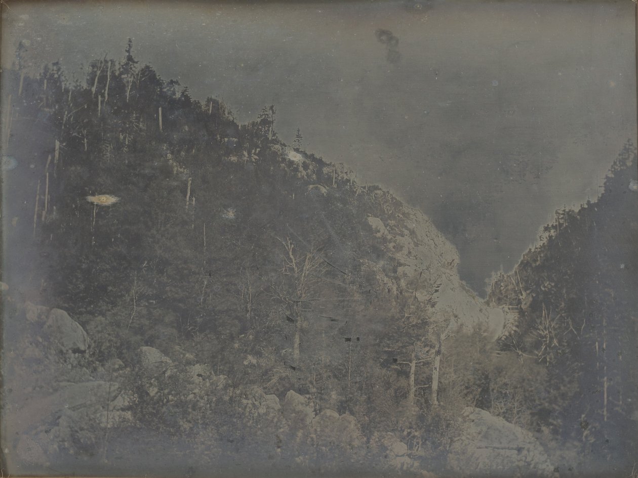 Udsigt i Crawford Notch, New Hampshire af Dr. Samuel A. Bemis