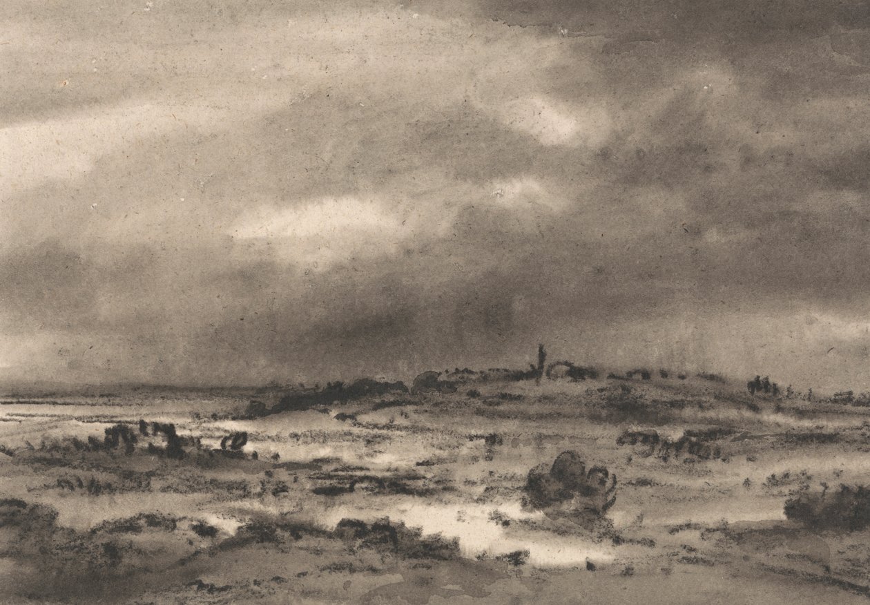 Komposition: Marshland Landscape af Dr. Thomas Monro