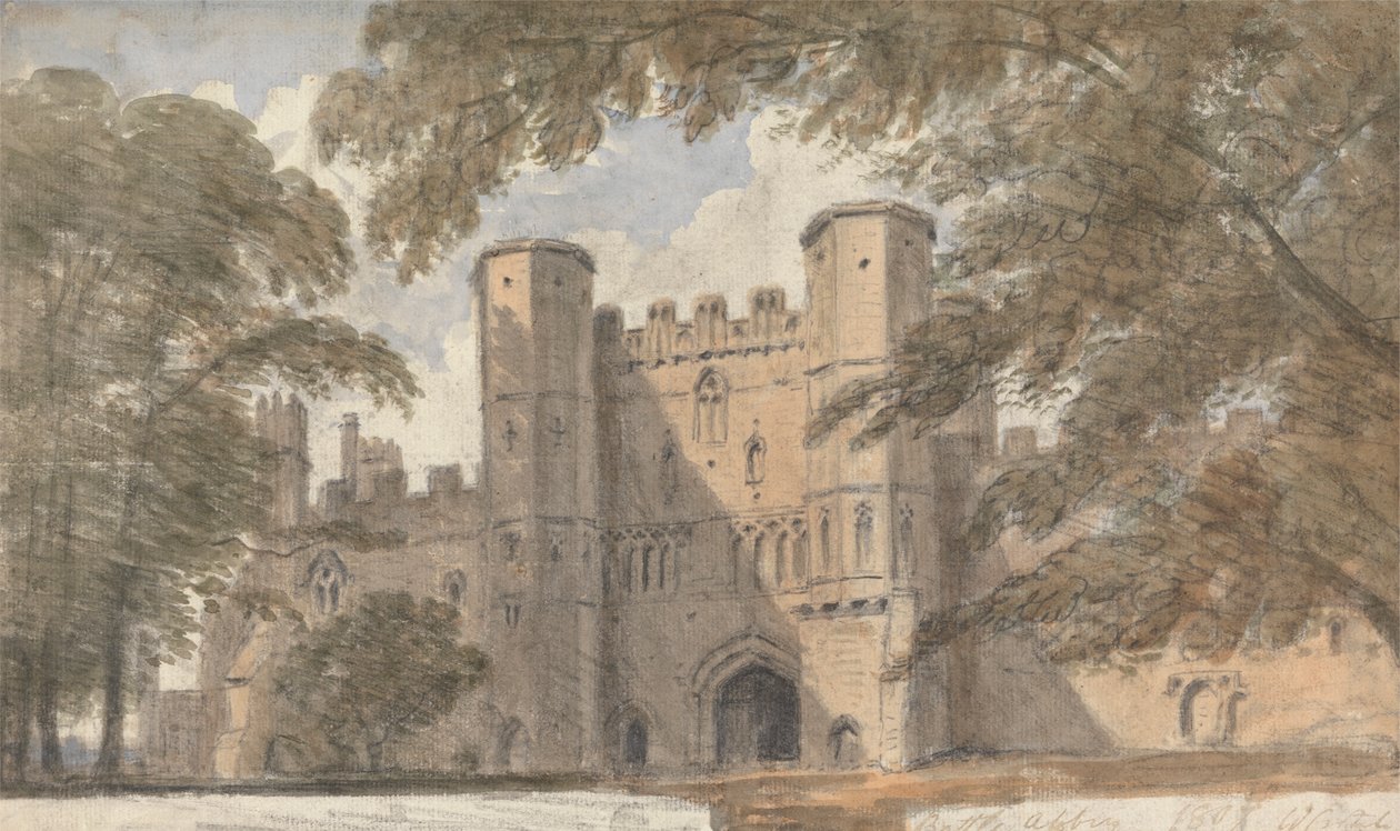Battle Abbey, 8. september 1807 af Dr. William Crotch