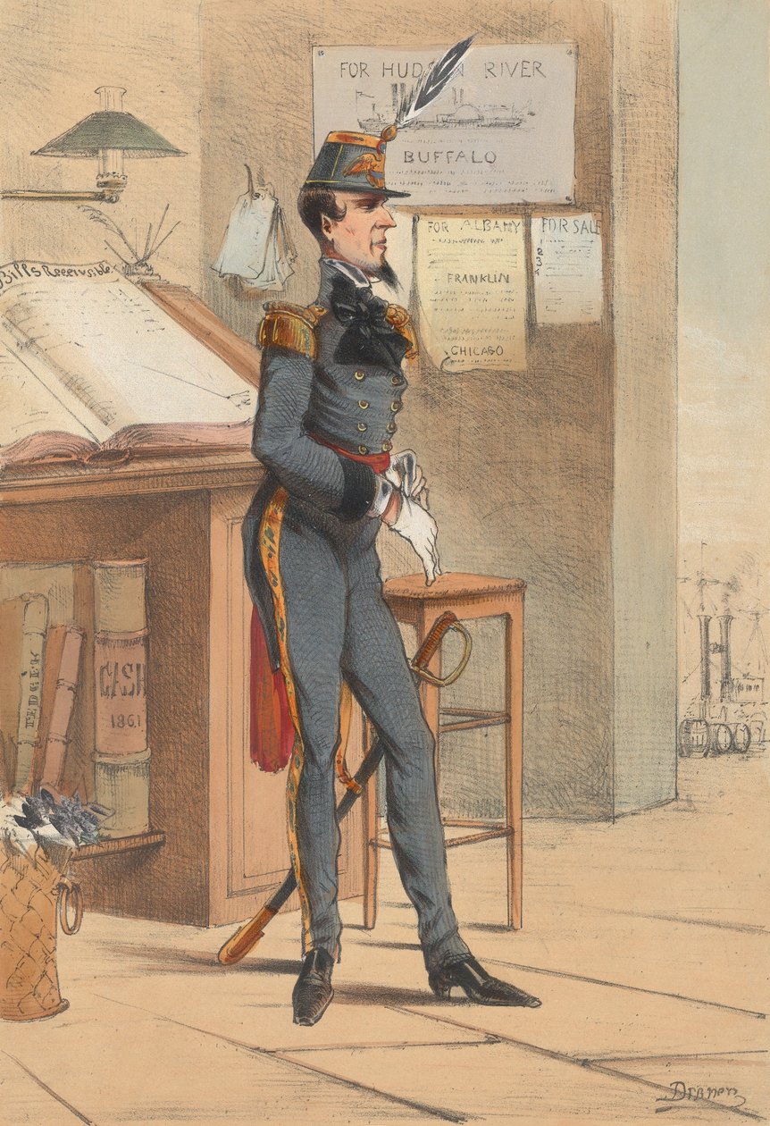 Amerikas Forenede Stater 1865 - 7. Regt. af New York, 1865. af Draner