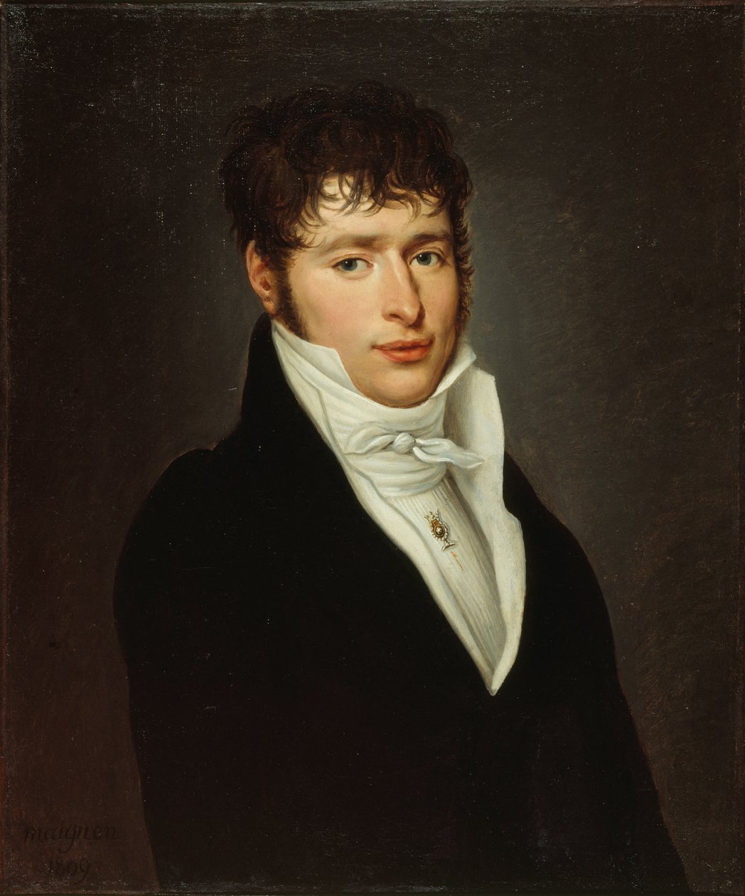 Portræt af sangeren Jean Elleviou 1769-1842, 1809. af Désiré Adelaïde Charles Maignen de Sainte