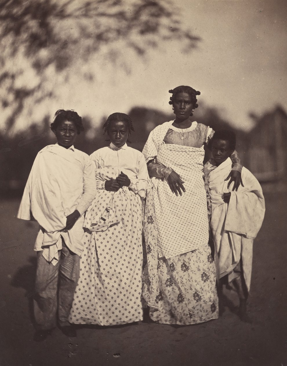 [Familiegruppe], 1863. af Désiré Charnay