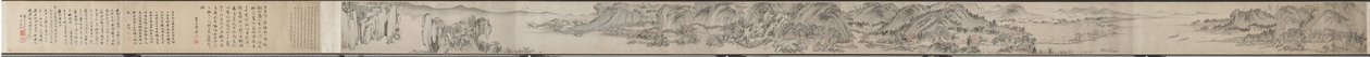 Mt. Taibo i stil med Wang Meng, 1442. af Du Qiong