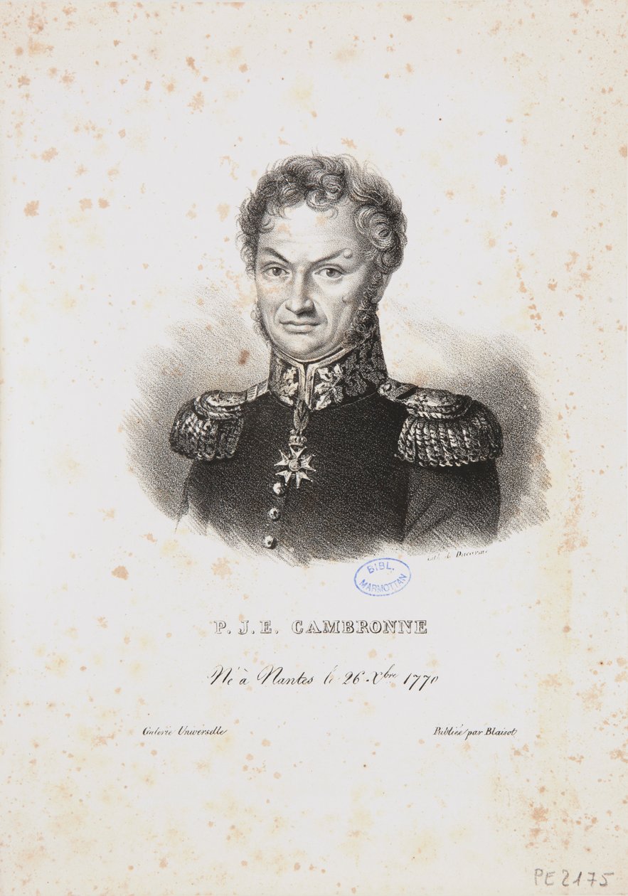 P.J.E. Cambronne, ca. 1820 af Ducarme