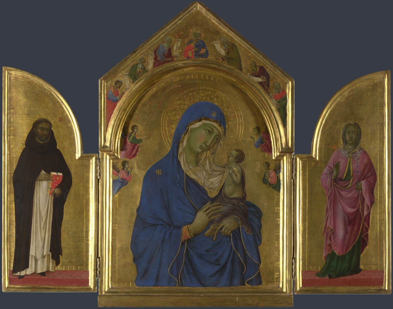 Duccio London triptychon af Duccio di Buoninsegna