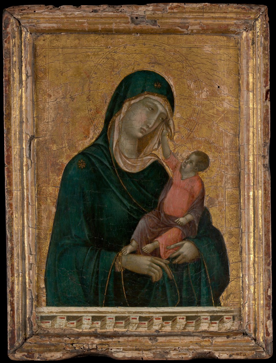 Madonna og barn, ca. 1290-1300. af Duccio di Buoninsegna