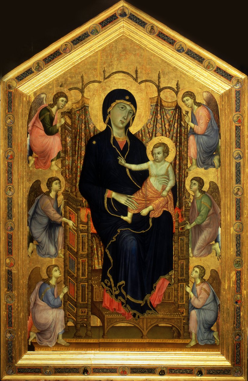The Rucellai Madonna, ca 1285-1286 af Duccio di Buoninsegna