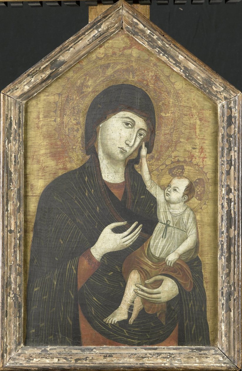 Mary med barn af Duccio di Buoninsigna (copy after)