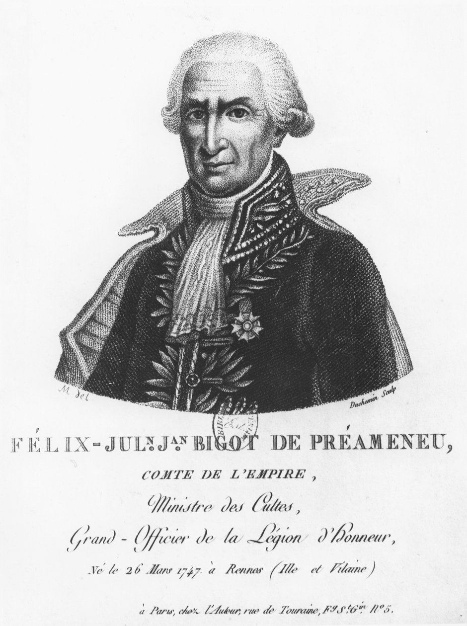 Félix Bigot fra Préameneu af Duchemin