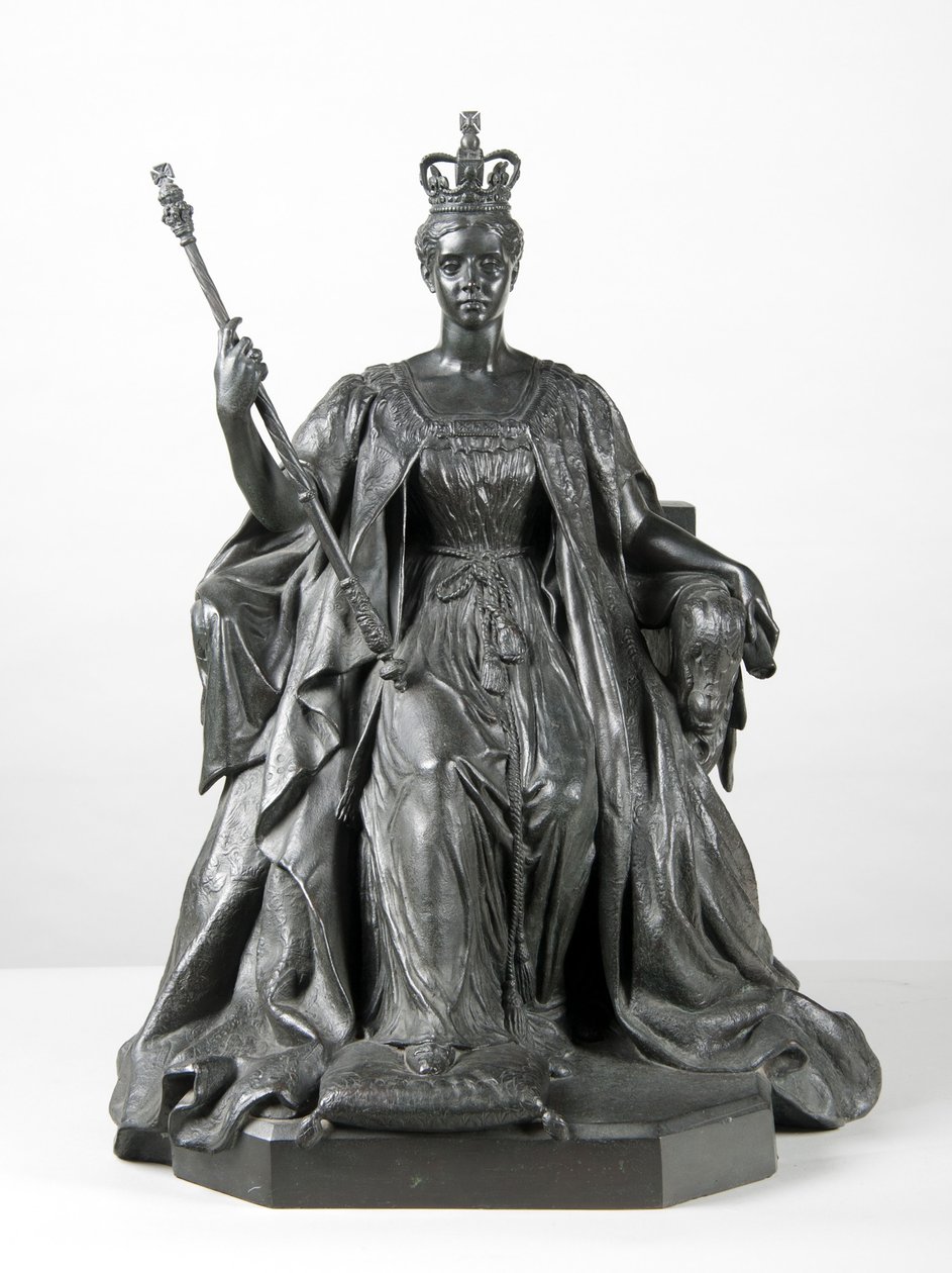 Statuette af dronning Victoria af Duchess of Argyll Princess Louise