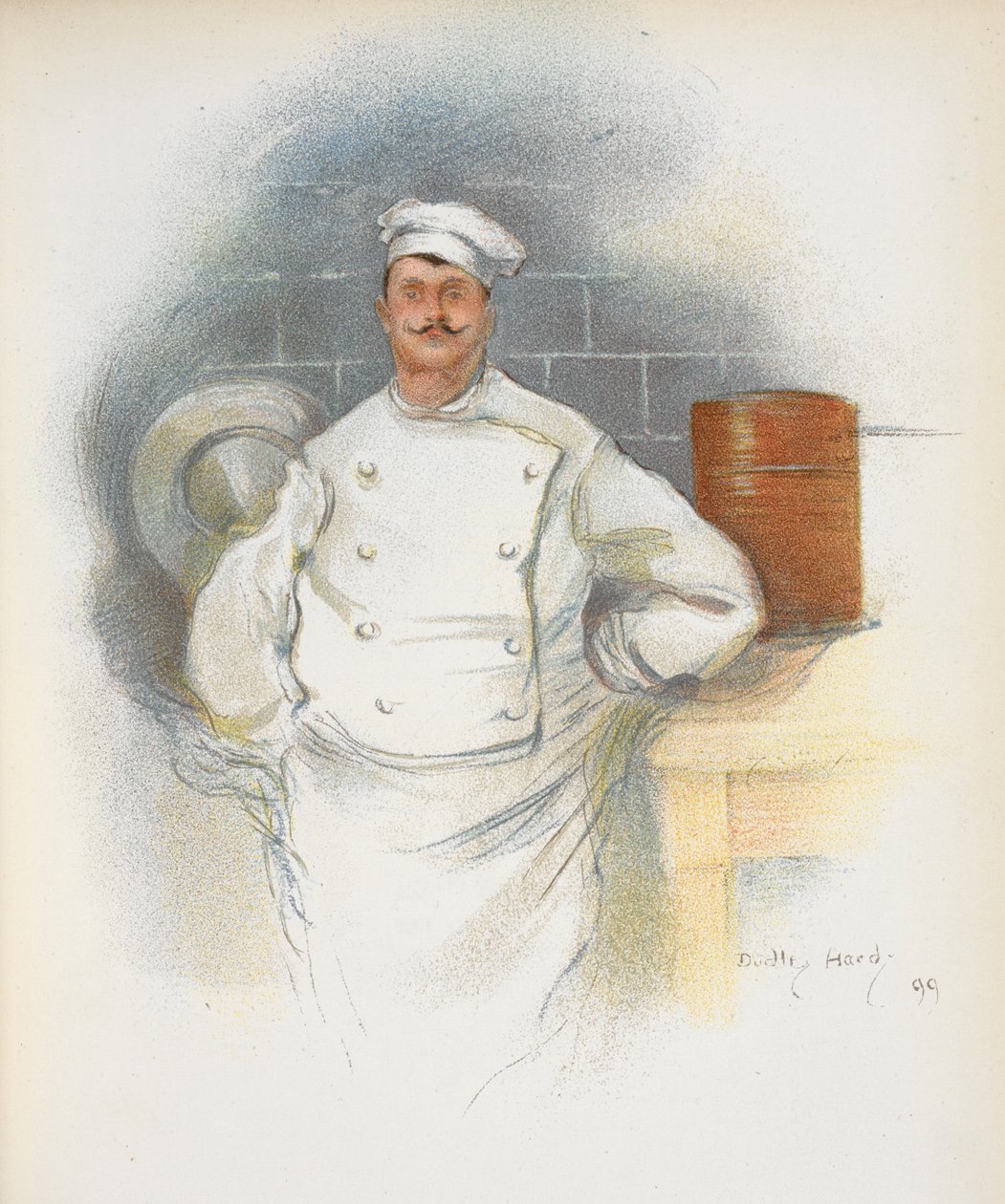 til kok. af Dudley Hardy