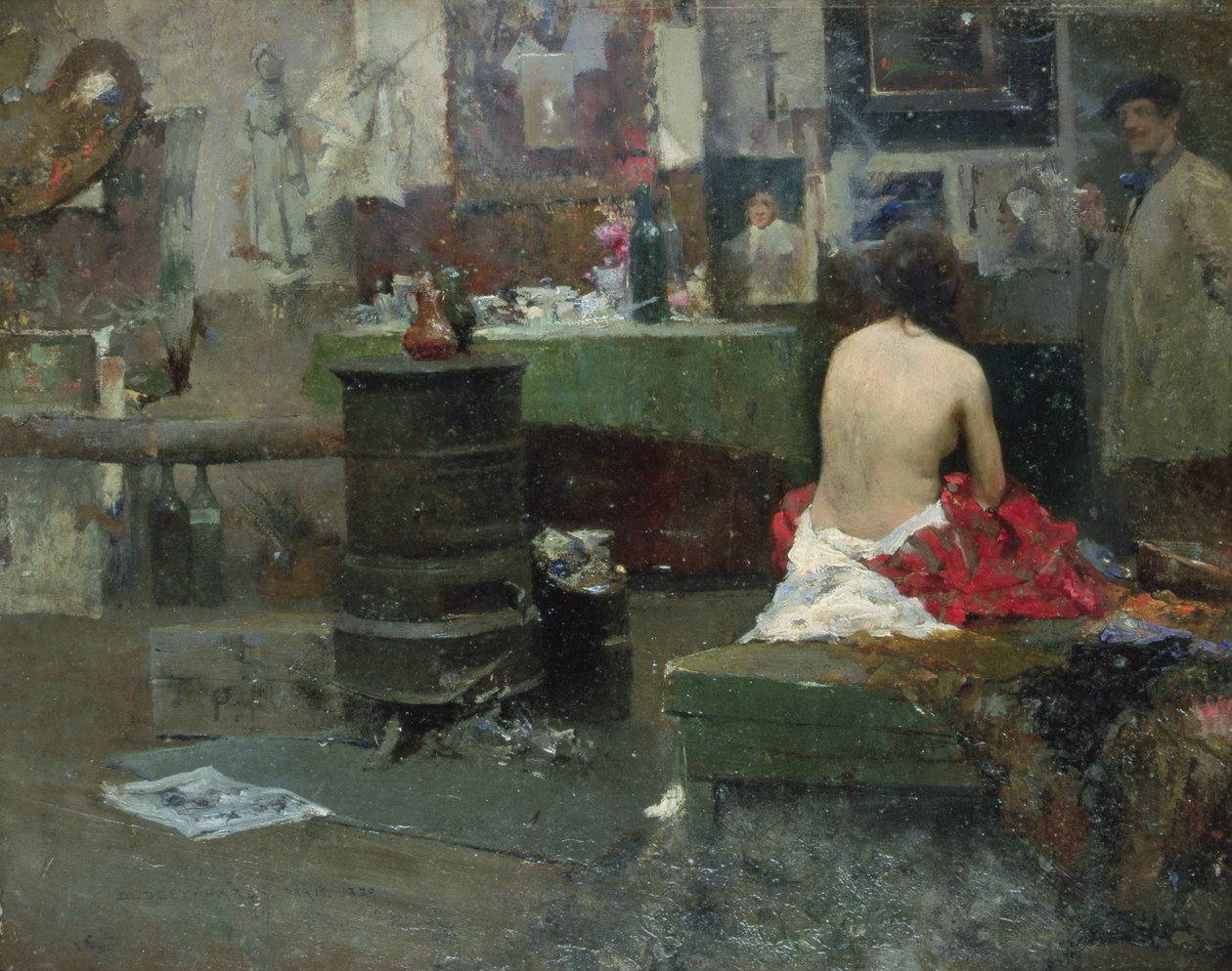 Ledige øjeblikke, 1889 af Dudley Hardy