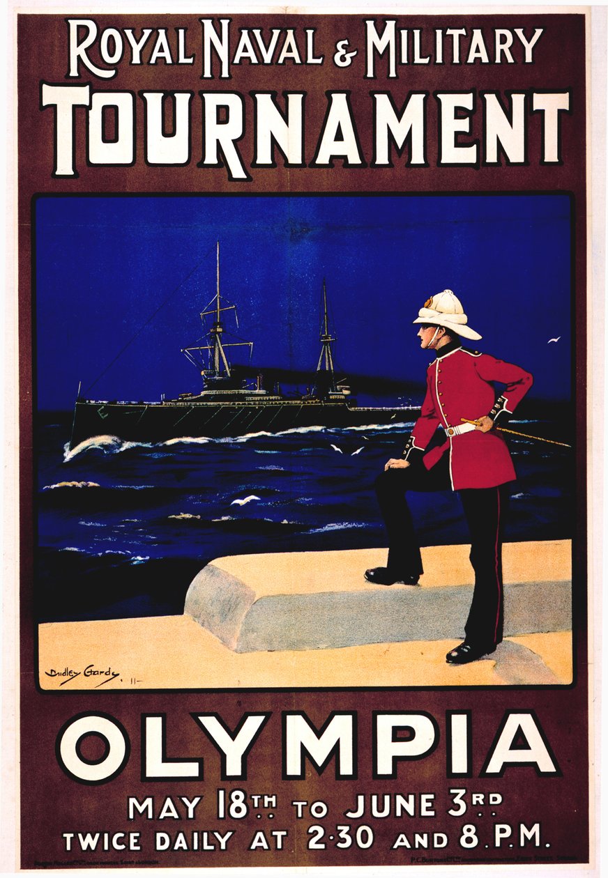 Royal Naval & Military Tournament, 1911 af Dudley Hardy