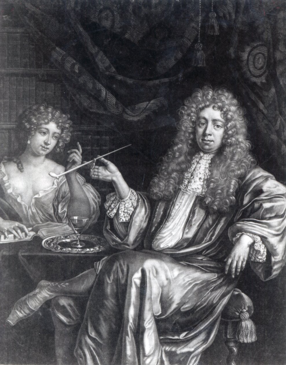 Adrian Beverland, graveret af Isaac Beckett, c.1681-88 af Dutch School