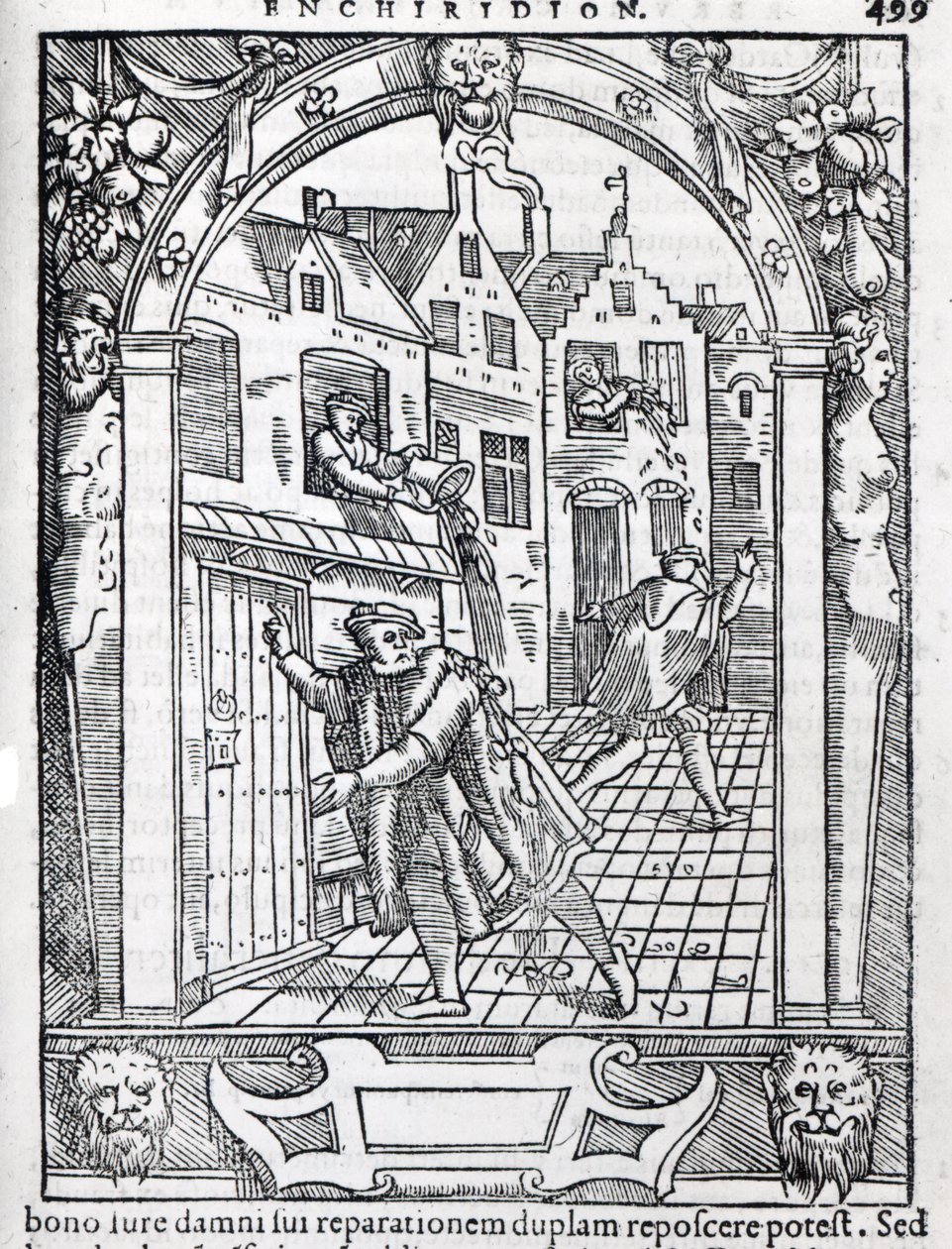 Tømning af kammergryderne, illustration fra 
