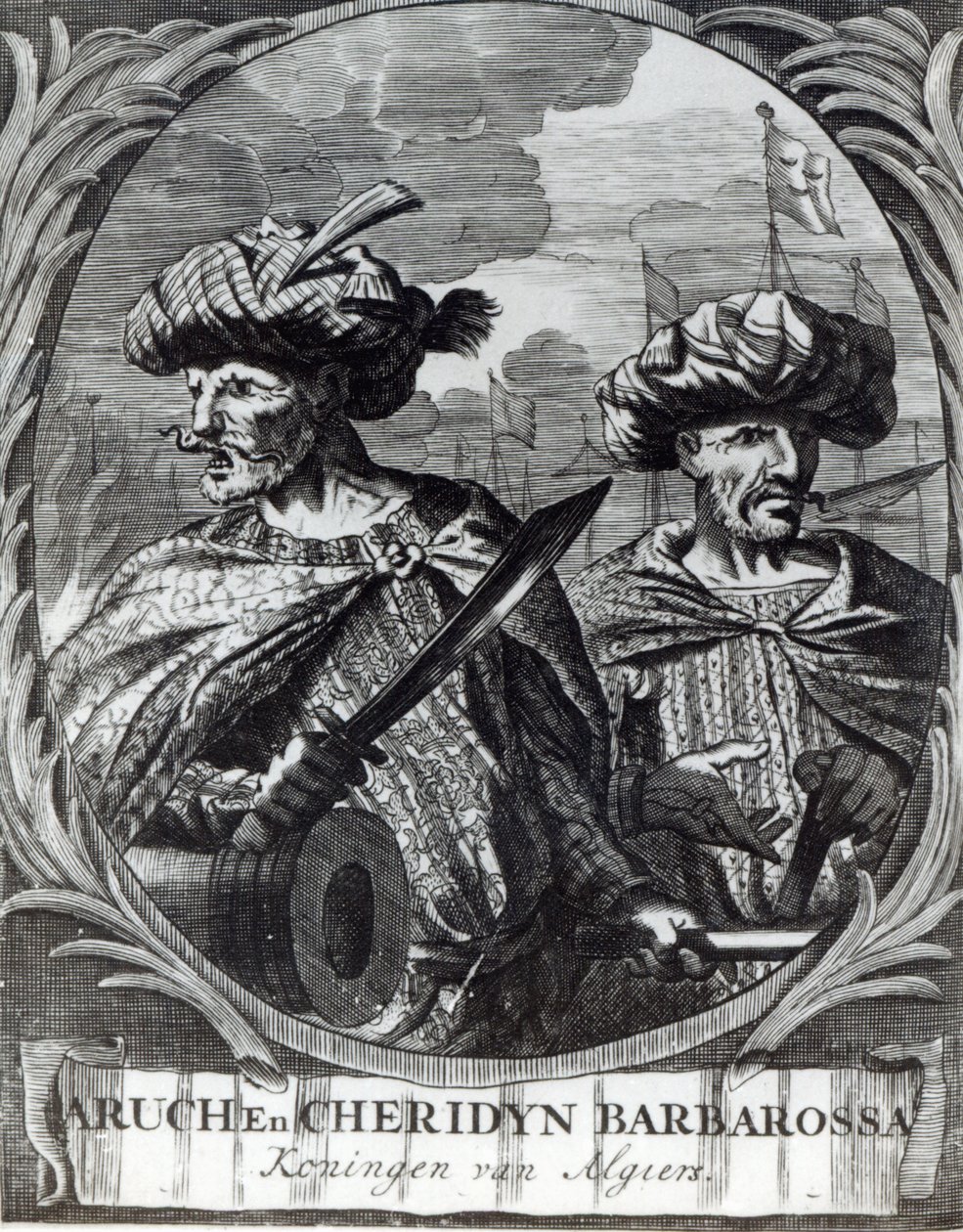 Barbarossa-brødrene af Dutch School