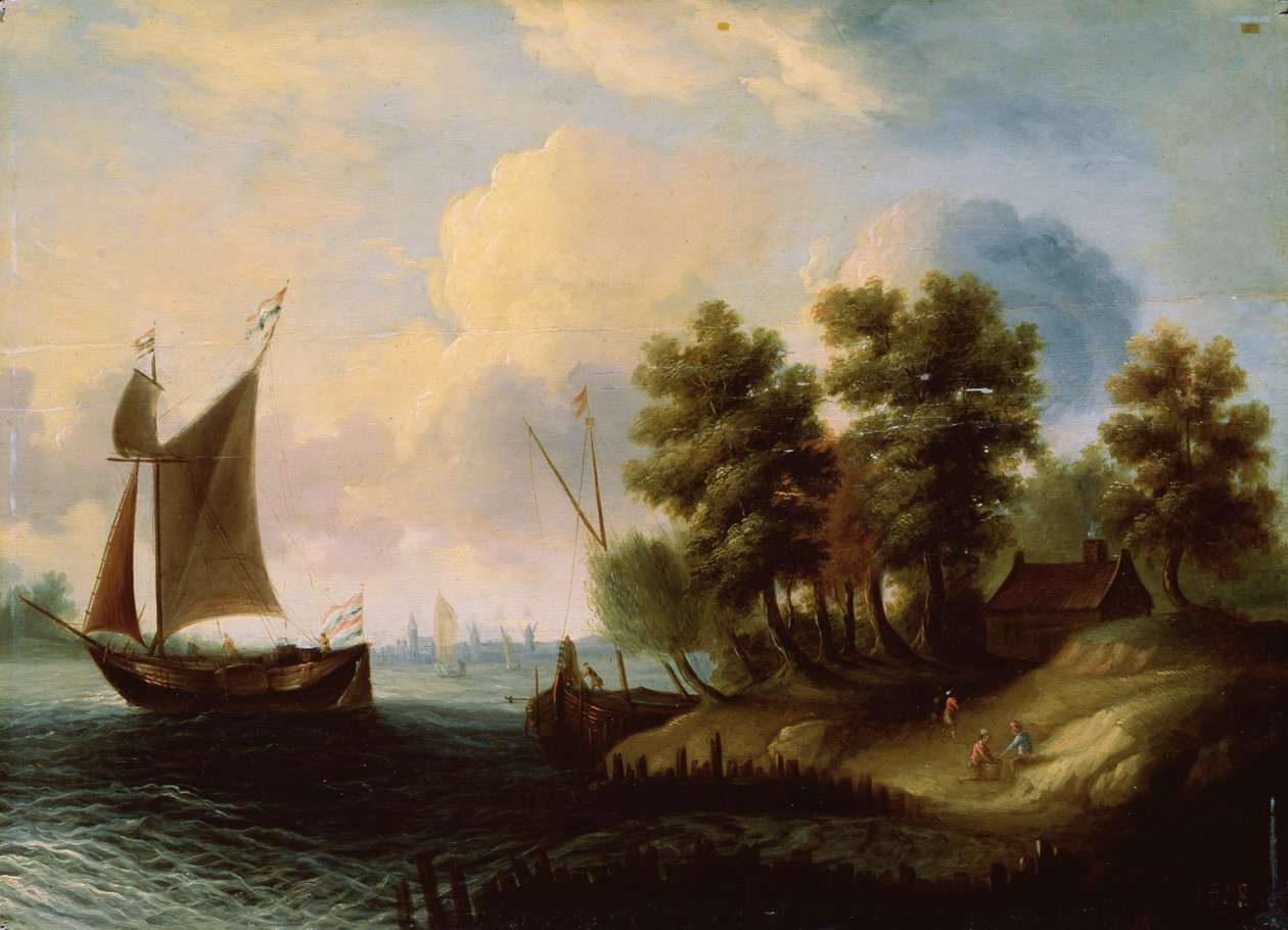 Et havlandskab, 1600-tallet af Dutch Master