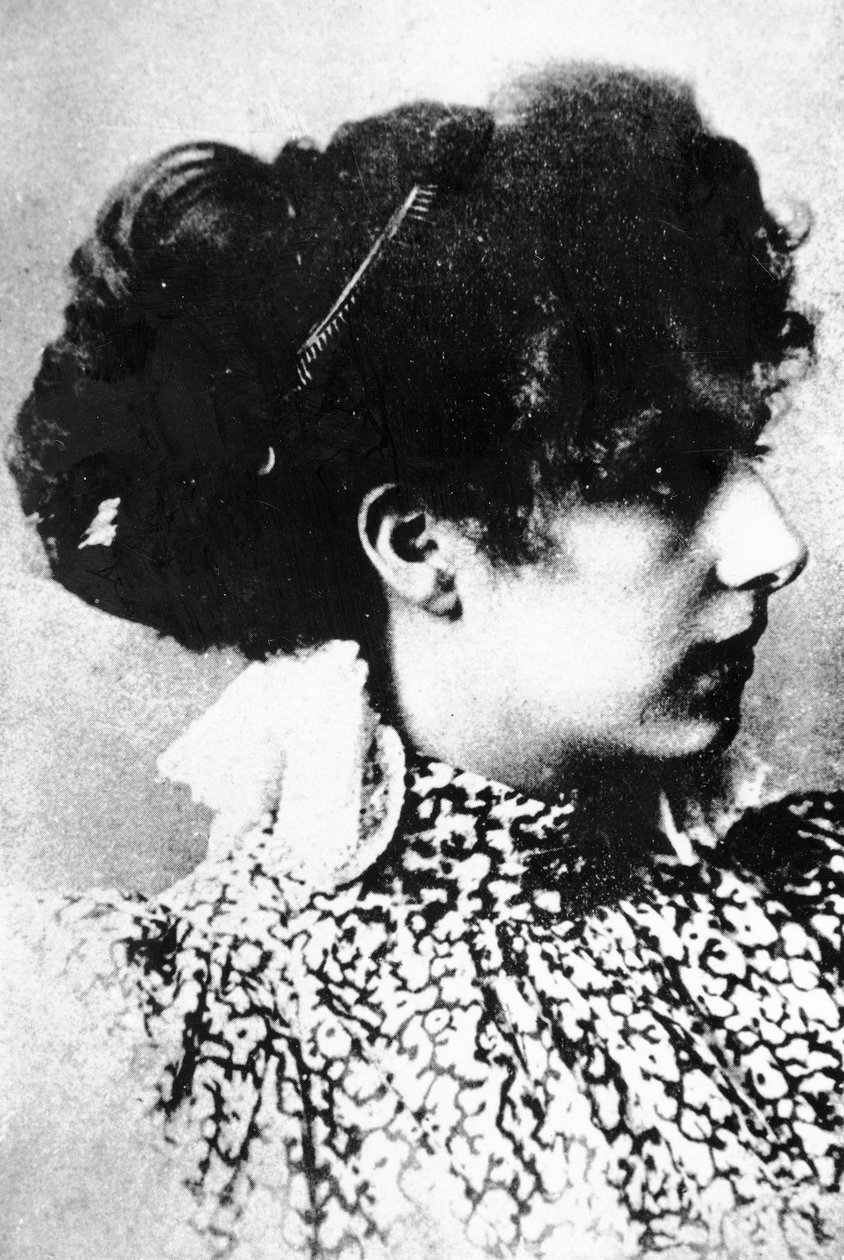 Mata Hari som ung pige (s/h foto) af Dutch Photographer