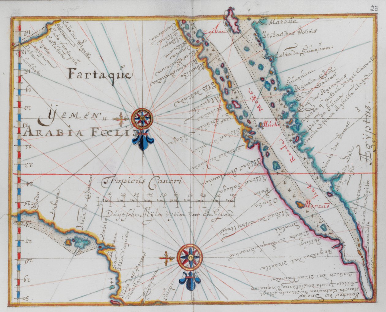 Arabien. Yemen. af Dutch School