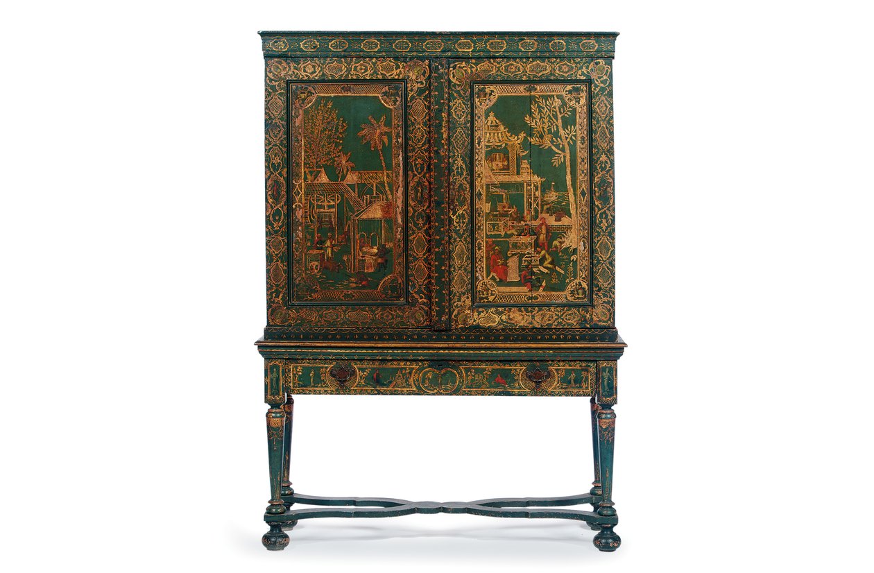 Samlerskab på stand, ca.1700-30 af Dutch School