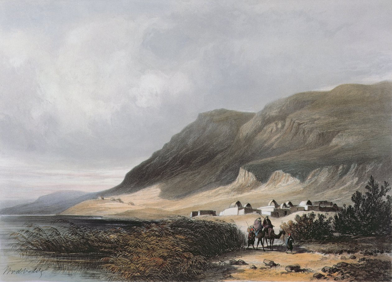 El-Mejdel (Magdala) engraved by Jean Jacottet (1806-c.1843) ; af Dutch School