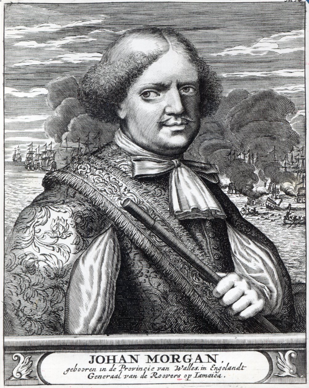 Henry Morgan, 1678 af Dutch School