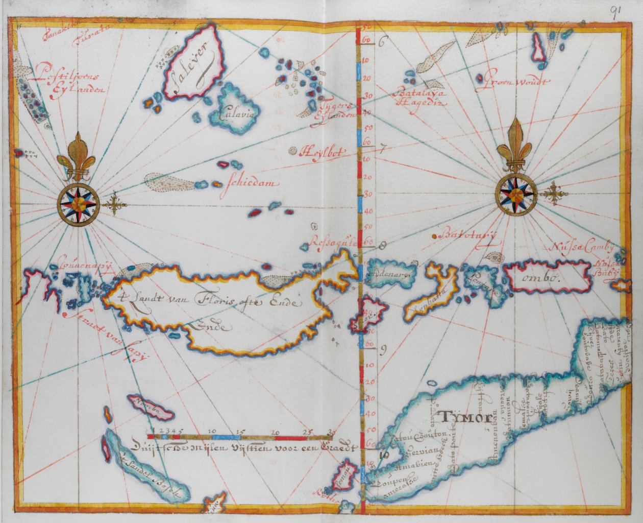 Øen Timor og omegn. af Dutch School