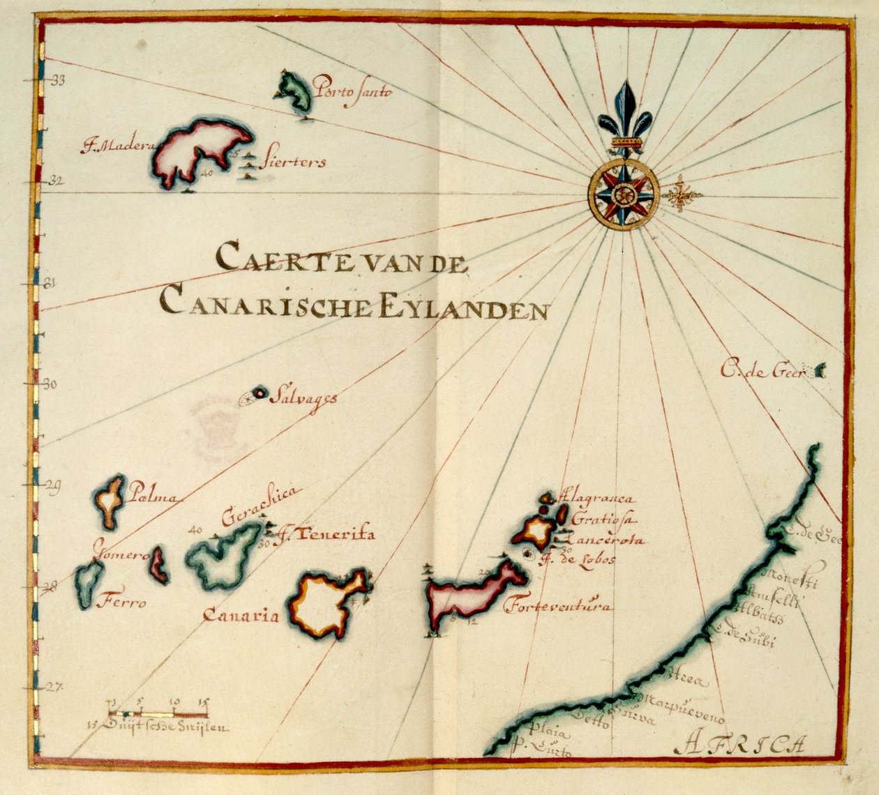 Madeira og De Kanariske Øer af Dutch School