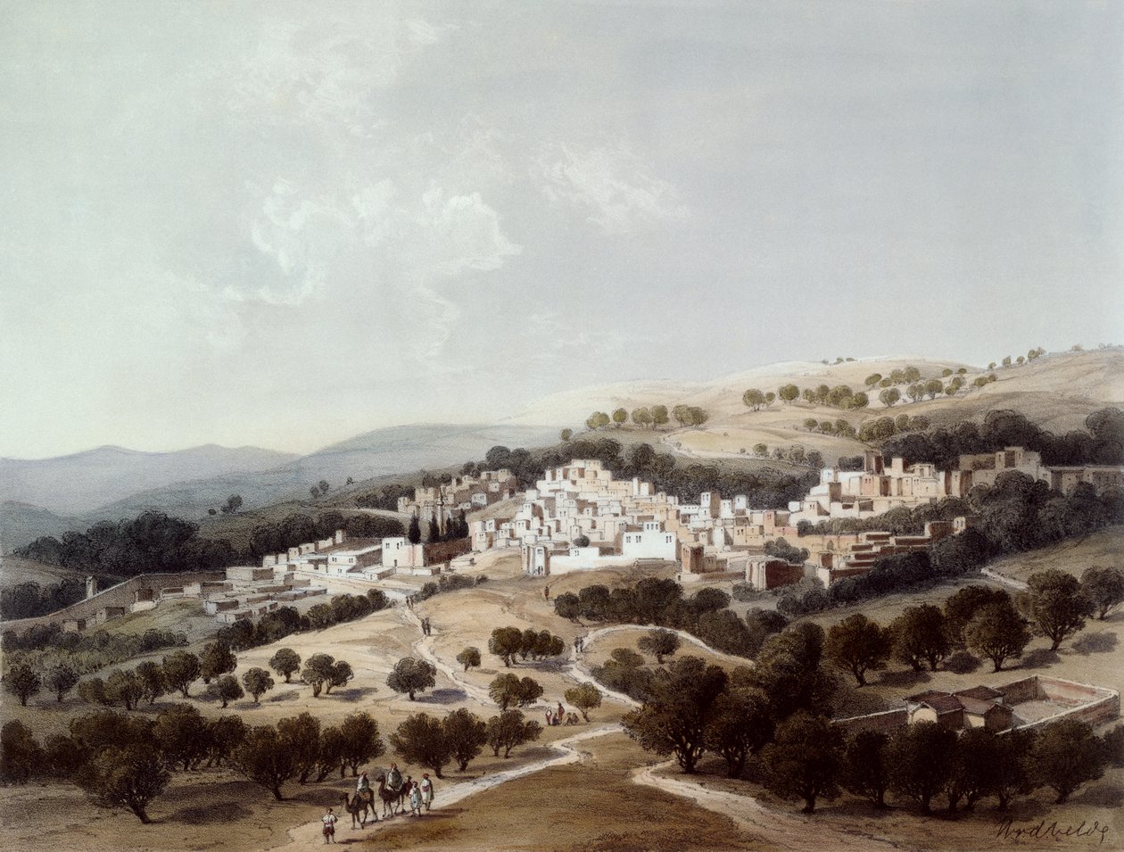 Nazareth, indgraveret af Terry af Dutch School