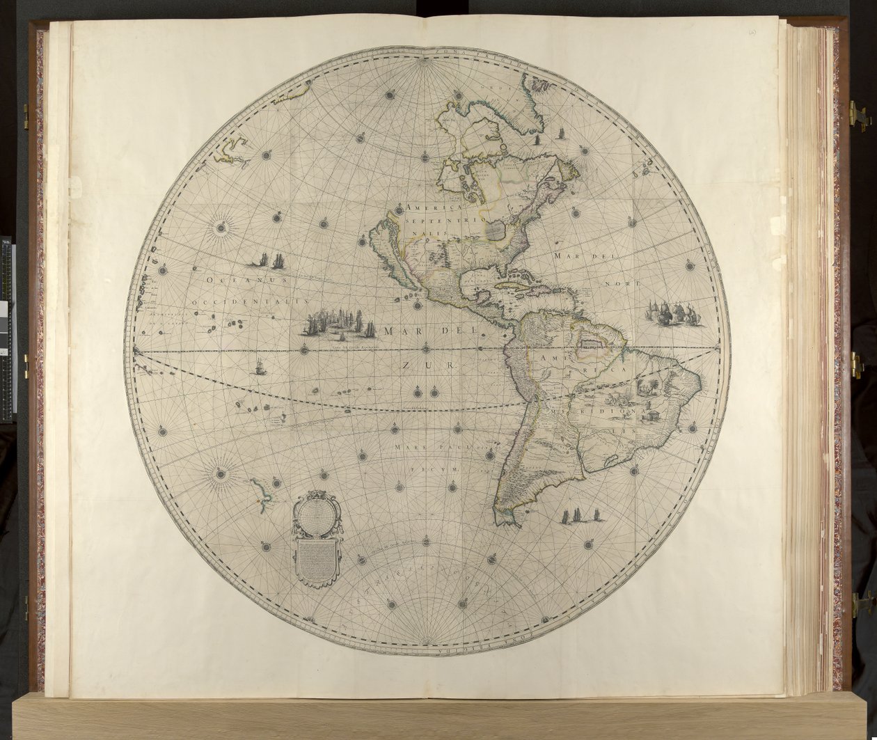 The Americas, Klencke Atlas, ca. 1660 (gravering) af Dutch School