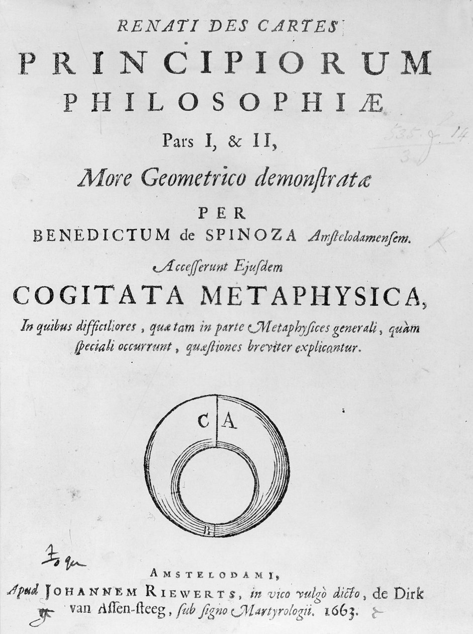 Titelblad til René Descartes