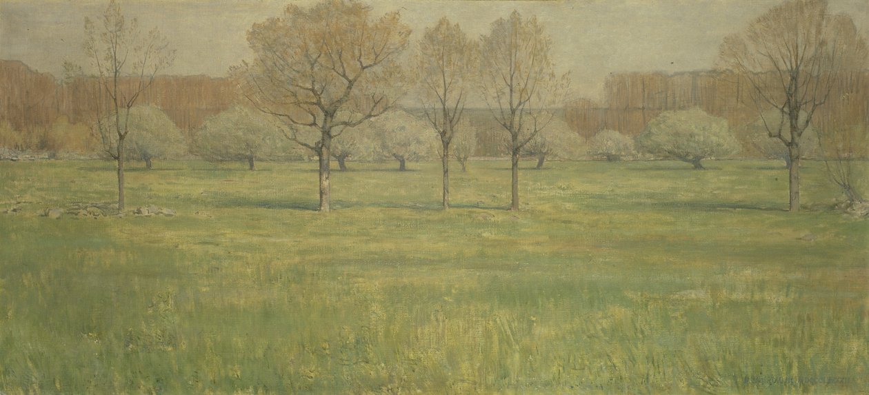 Forår, 1892 af Dwight William Tryon