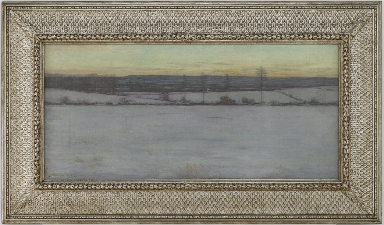 Vinter, 1893 af Dwight William Tryon