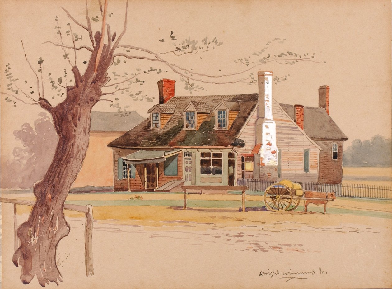 Williamsburg Post Office af Dwight Williams