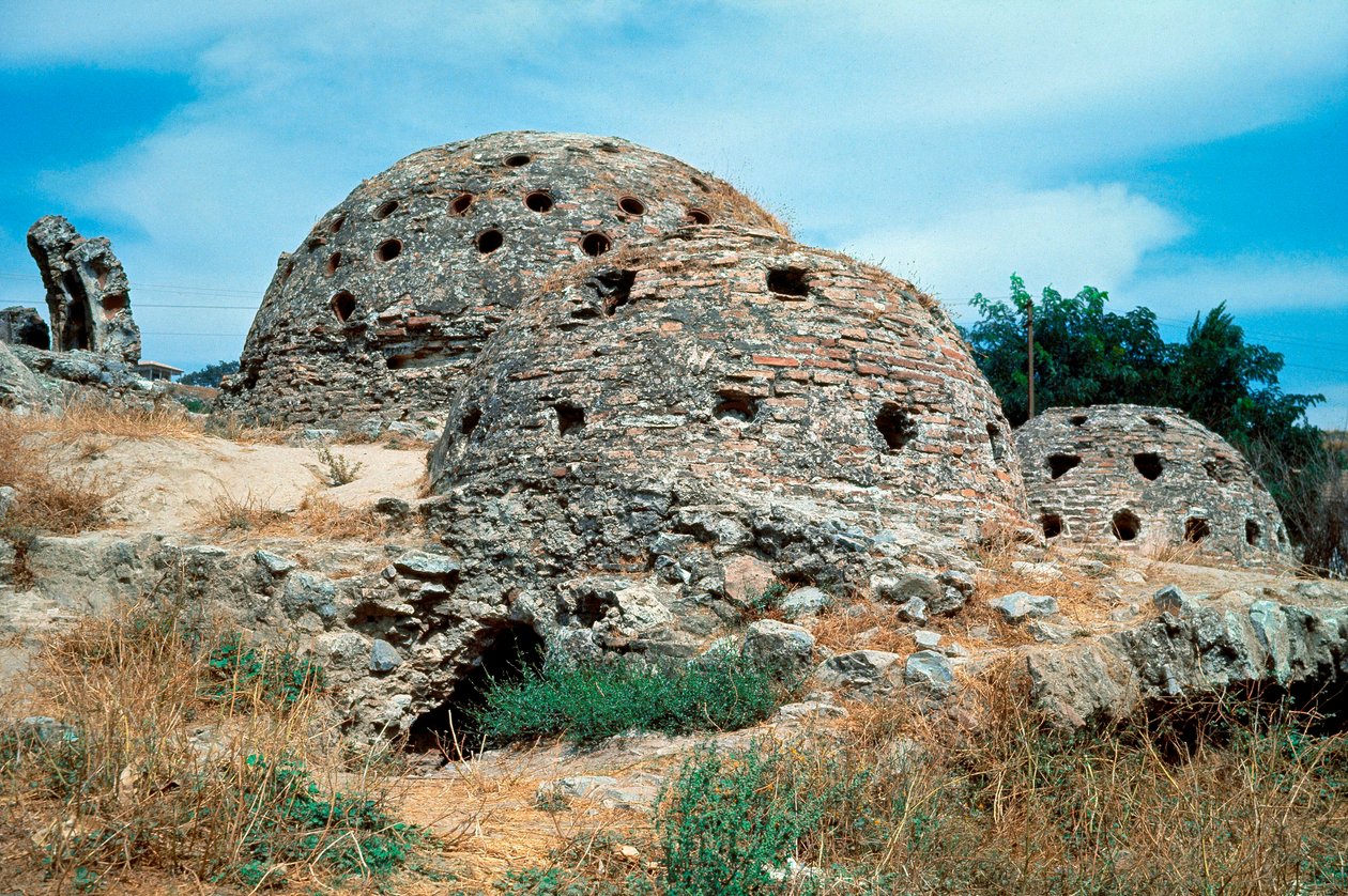 Kupler af bade (hammam) fra det 14. århundrede af Dynasty Seljuq