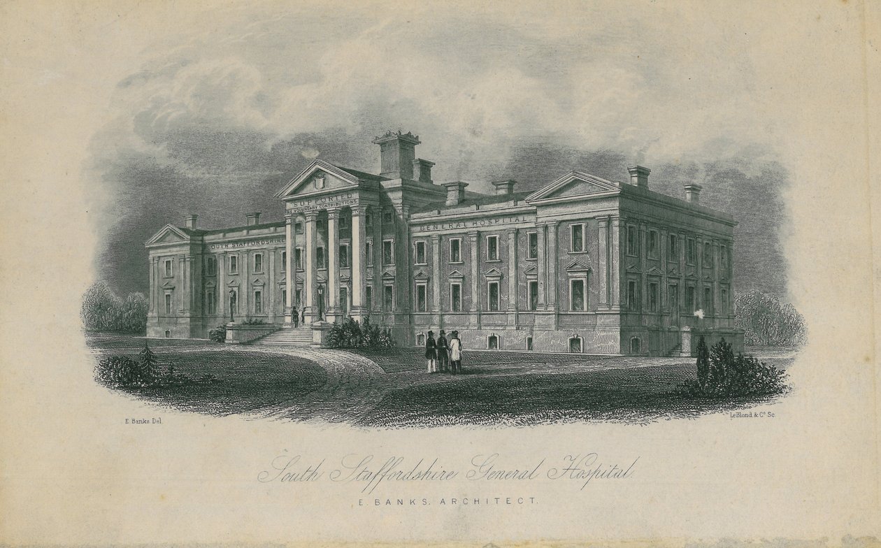 South Staffordshire General Hospital af E. Banks