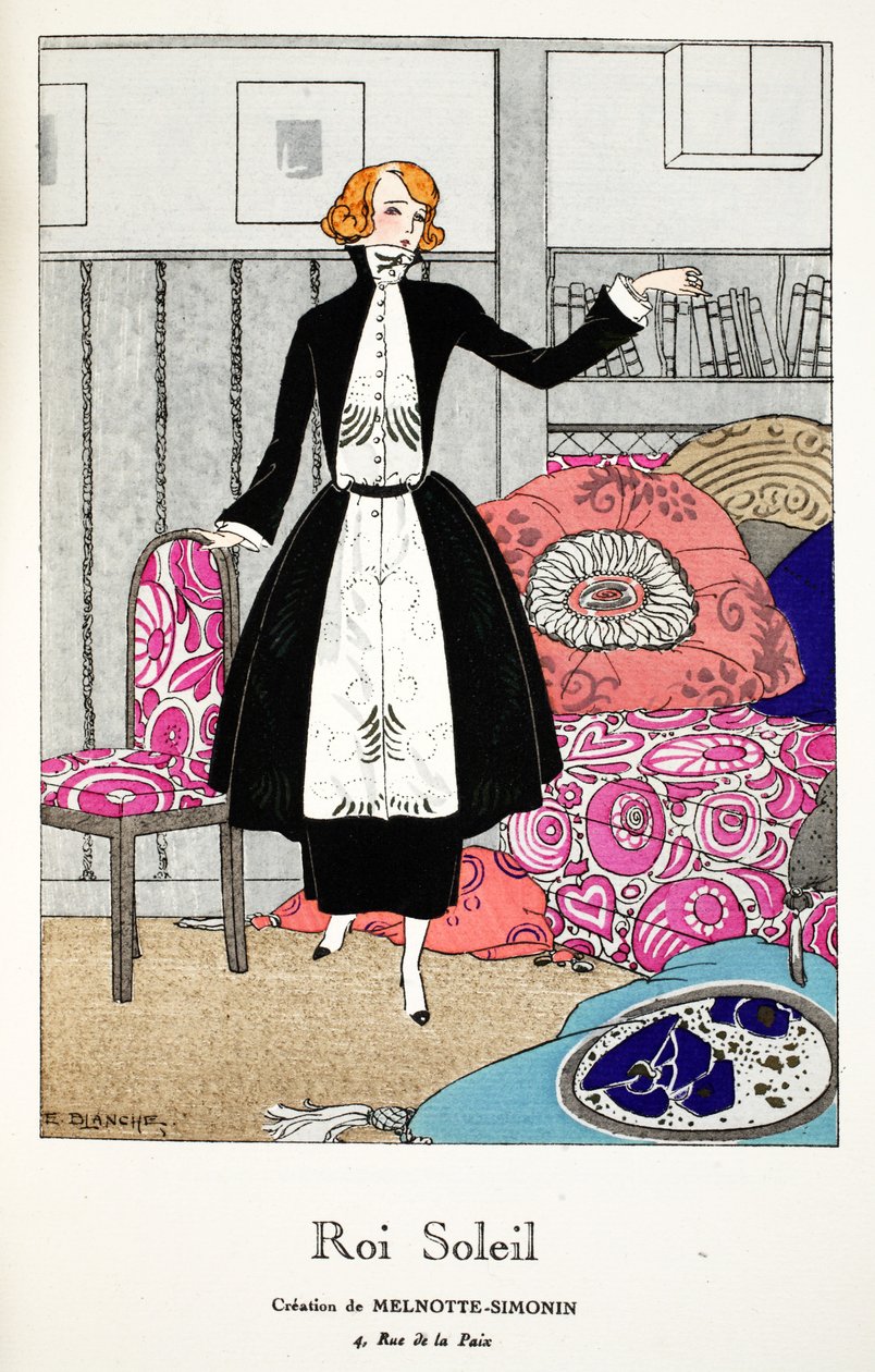 Solkongen - skabelse af Melnotte-Simonin af E. Blanche