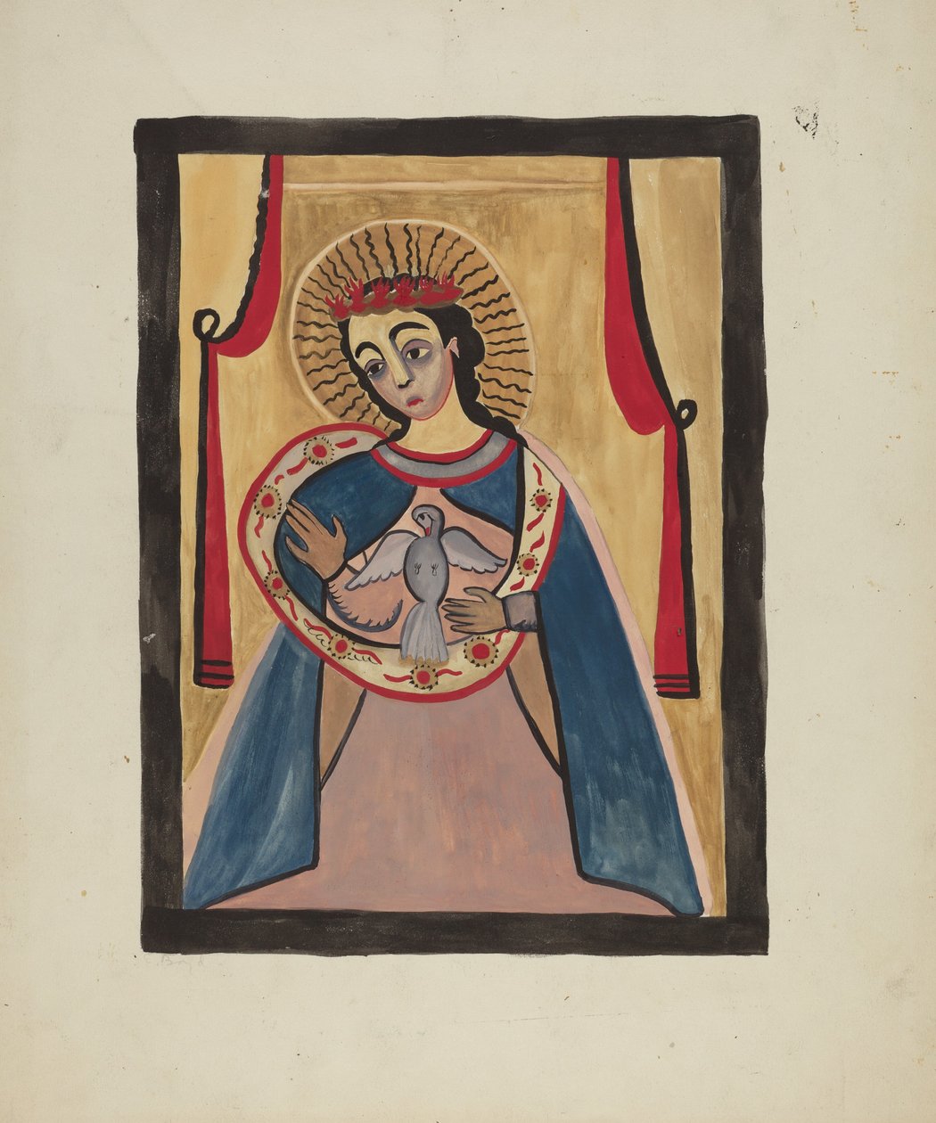 Retabla af Helligånden, ca. 1936. af E. Boyd