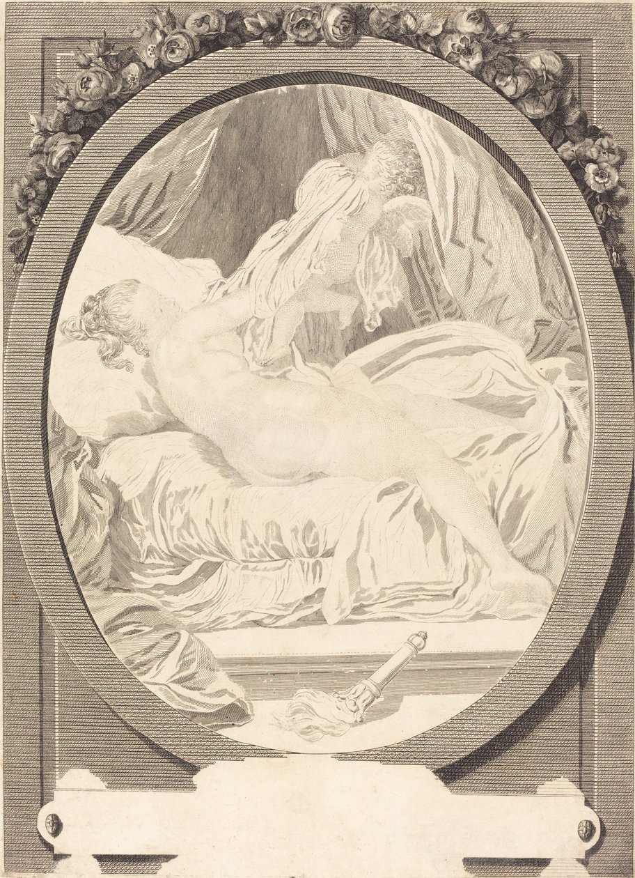 Skjorten fjernet af E. Guersant after Jean Honoré Fragonard
