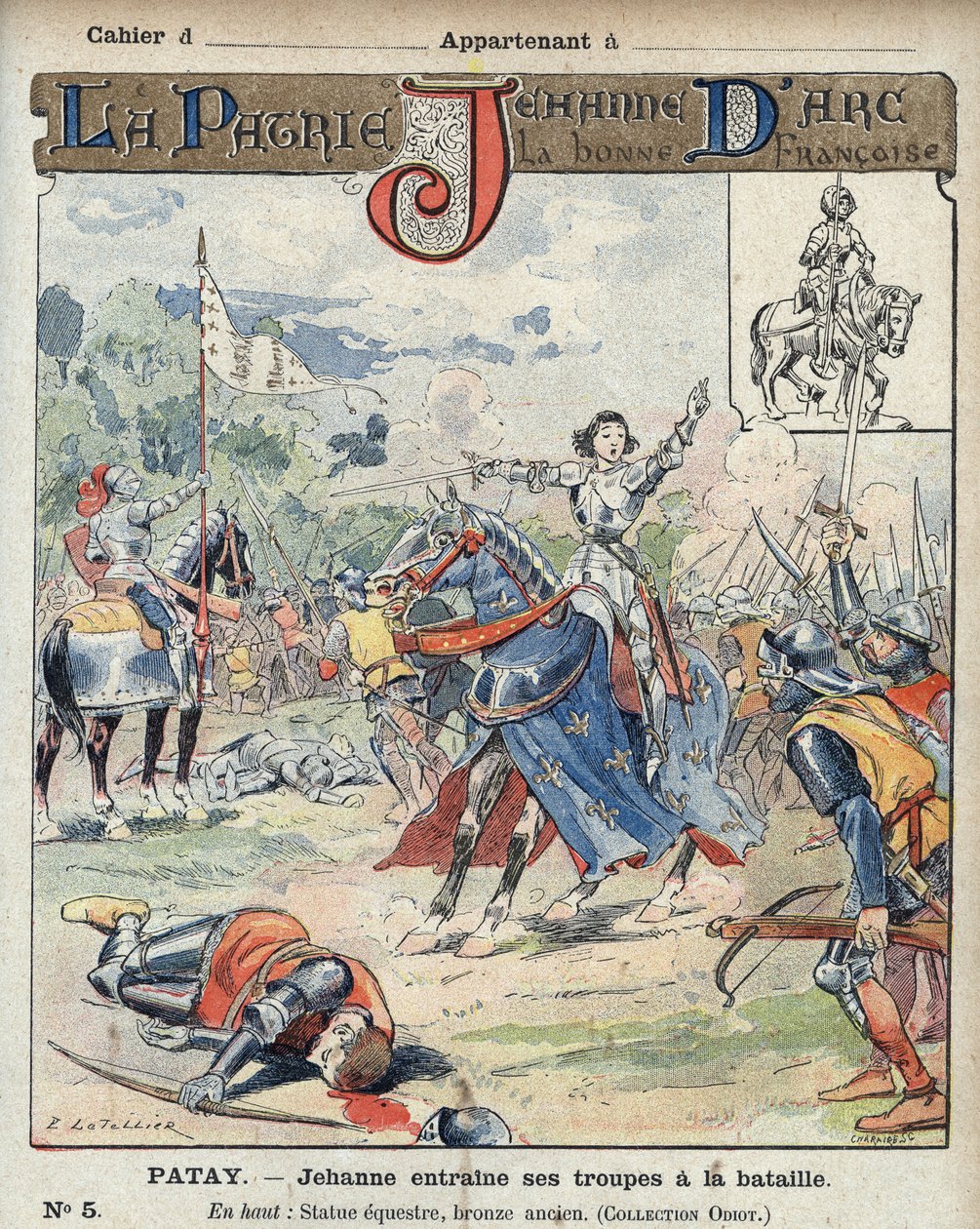 Hundredårskrig mellem Frankrig og England af E. Letellier