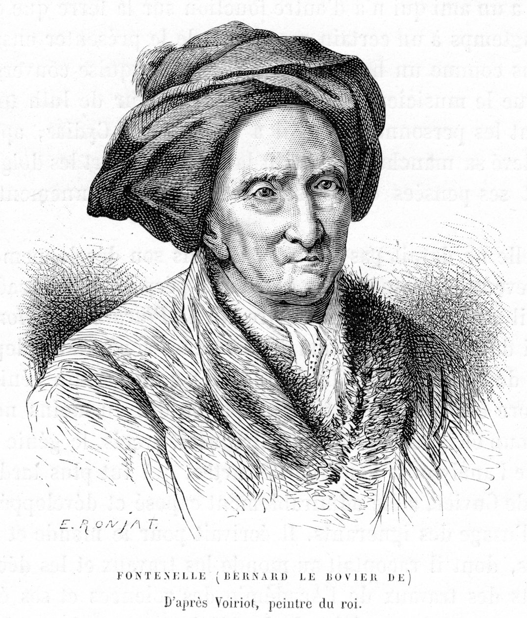 Bernard le Bovier de Fontenelle, c1870