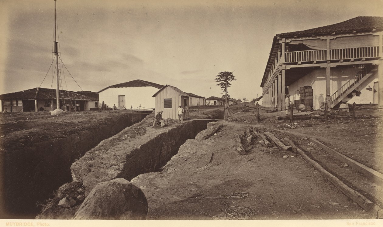 Acajutla af Eadweard Muybridge