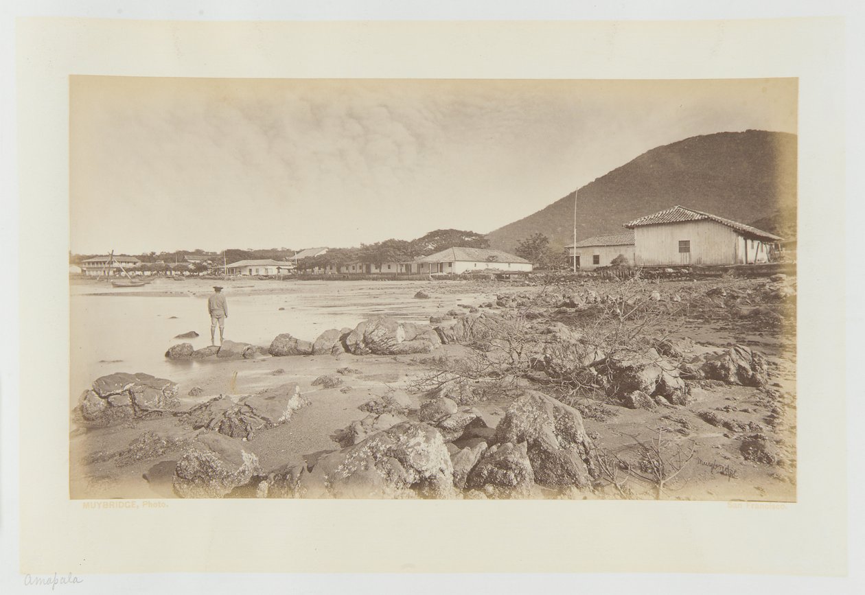 Amapala, Honduras af Eadweard Muybridge