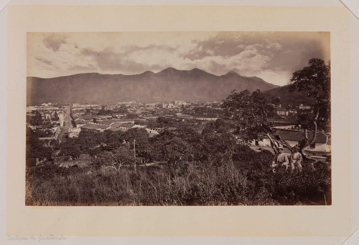 Antigua de Guatemala af Eadweard Muybridge