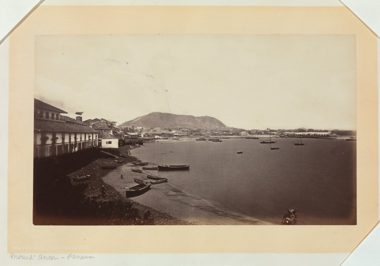 Mount Ancon, Panama af Eadweard Muybridge