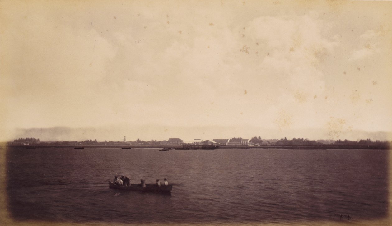 Punta Arenas, Costa Rica af Eadweard Muybridge