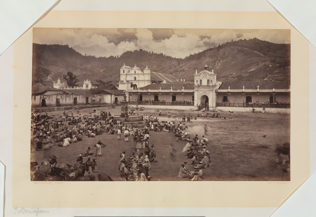Totonicapán, Guatemala af Eadweard Muybridge