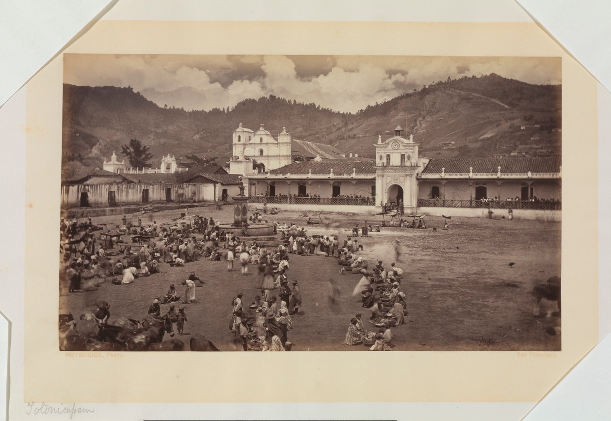 Totonicapán, Guatemala af Eadweard Muybridge